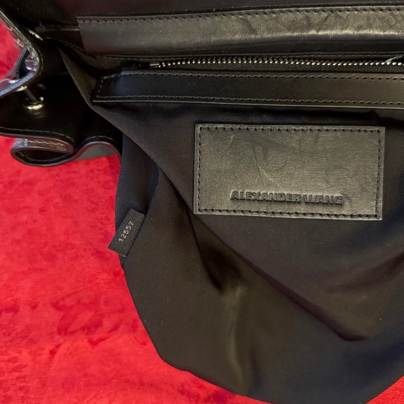 Alexander Wang Croc Embossed Prisma Backpack - Picture 7 of 7